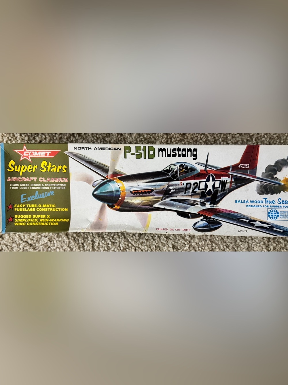 P-51D Mustang Model Kit